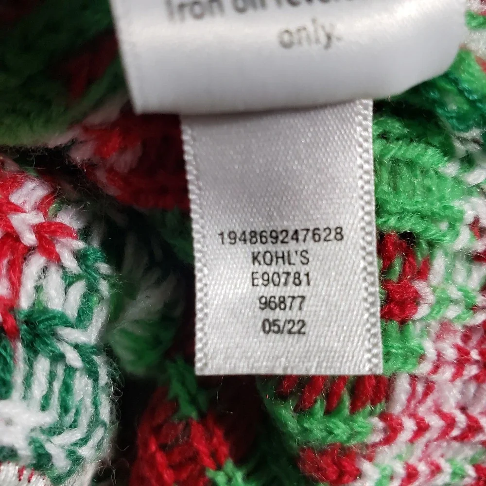 Celebrate Together Ugly Christmas Sweater Llama Fair Isle XL‎ Great Fun